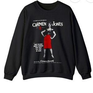 NWOT Unisex Carmen Jones Graphic Sweatshirt